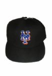 Tom Glavine #47 2007 Game Used Black Cap (Mets-Steiner LOA)